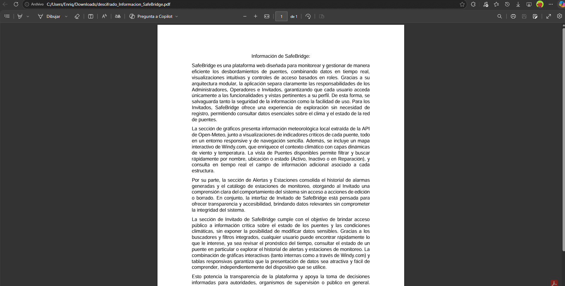Revisar archivo