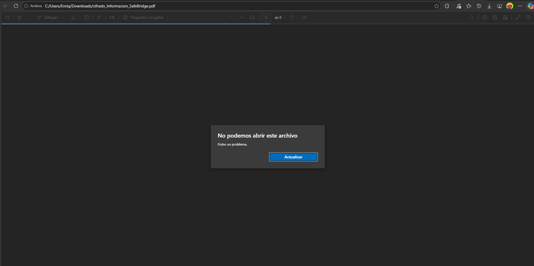 Revisar archivo